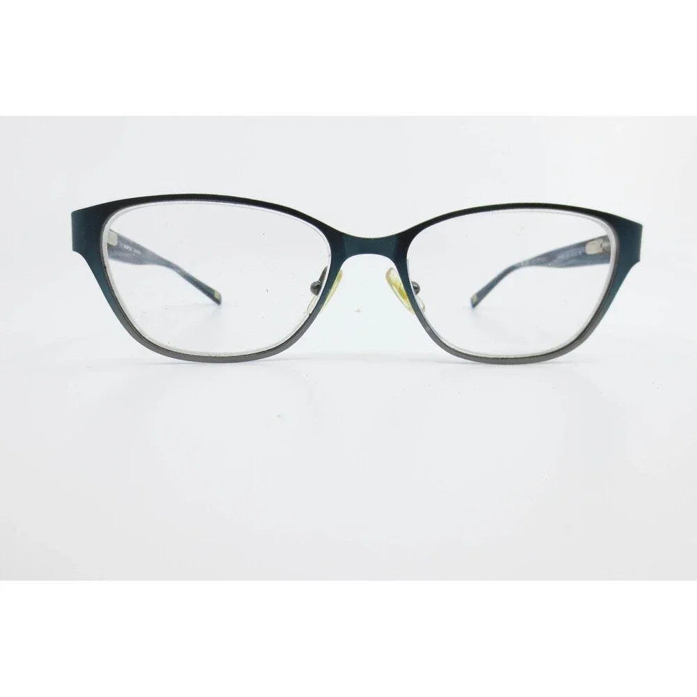 Marchon Uptown Chelsea 320 Eyeglasses Navy Blue Cat Eye Frames 52-16-135 35535